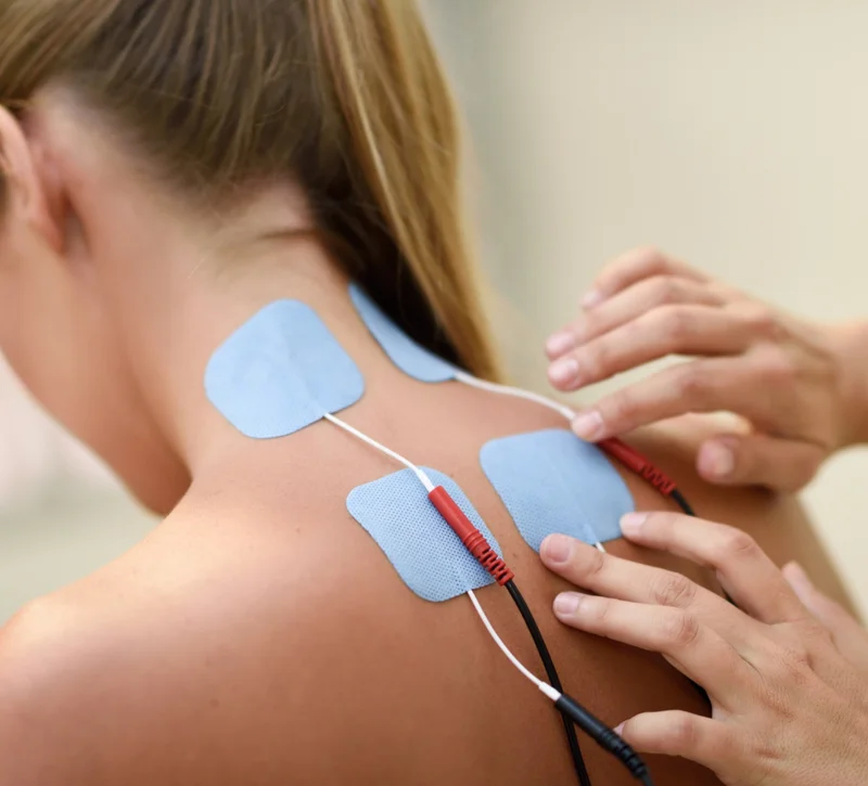 Equipamiento TENS Fisioterapeuta Mága de Gatica