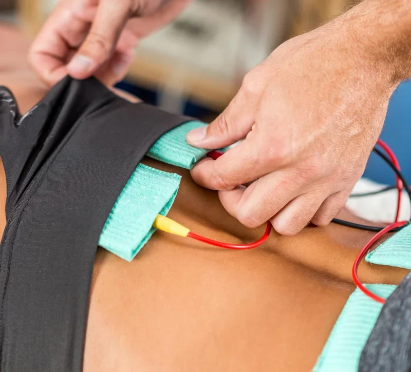 Equipamiento EMS Fisioterapeuta Mága de Gatica